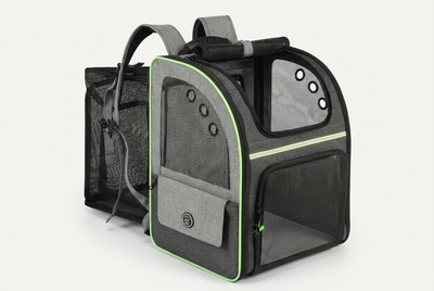 PAWSEC - Pet Carrier Backpack Expandable Airline