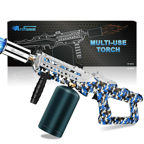 【Fathersdaygift】Artflamm Powerful Propane Torch , Multi-Use Torch with Adjustable Flame, Blow Torch for Campfire, Fire Pit Starter, Fun Gift (Propane Tank Not Included)